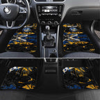 Personalized Parramatta Eels Car Mats Graffiti Grunge Abstract Urban Street Style Design