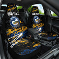 Personalized Parramatta Eels Car Seat Cover Graffiti Grunge Abstract Urban Street Style Design