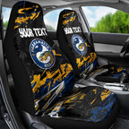 Personalized Parramatta Eels Car Seat Cover Graffiti Grunge Abstract Urban Street Style Design