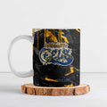 Personalized Parramatta Eels Ceramic Mug Graffiti Grunge Abstract Urban Street Style Design
