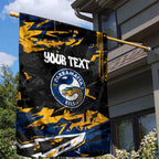 Personalized Parramatta Eels Garden Flag Graffiti Grunge Abstract Urban Street Style Design