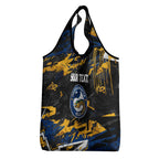 Personalized Parramatta Eels Grocery Bag Graffiti Grunge Abstract Urban Street Style Design