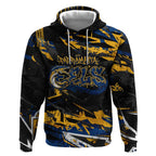 Personalized Parramatta Eels Hoodie Graffiti Grunge Abstract Urban Street Style Design