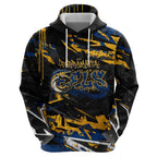 Personalized Parramatta Eels Hoodie Graffiti Grunge Abstract Urban Street Style Design