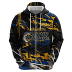 Personalized Parramatta Eels Hoodie Graffiti Grunge Abstract Urban Street Style Design