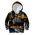 Personalized Parramatta Eels Kid Hoodie Graffiti Grunge Abstract Urban Street Style Design