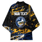 Personalized Parramatta Eels Kimono Graffiti Grunge Abstract Urban Street Style Design
