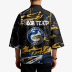Personalized Parramatta Eels Kimono Graffiti Grunge Abstract Urban Street Style Design
