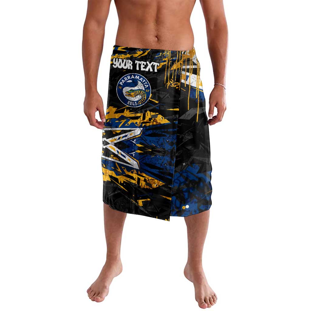 Personalized Parramatta Eels Lavalava Graffiti Grunge Abstract Urban Street Style Design