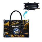 Personalized Parramatta Eels Leather Bag Graffiti Grunge Abstract Urban Street Style Design
