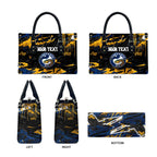 Personalized Parramatta Eels Leather Bag Graffiti Grunge Abstract Urban Street Style Design