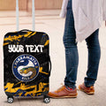 Personalized Parramatta Eels Luggage Cover Graffiti Grunge Abstract Urban Street Style Design