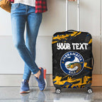 Personalized Parramatta Eels Luggage Cover Graffiti Grunge Abstract Urban Street Style Design