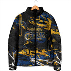 Personalized Parramatta Eels Padded Jacket Graffiti Grunge Abstract Urban Street Style Design