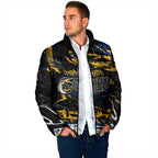 Personalized Parramatta Eels Padded Jacket Graffiti Grunge Abstract Urban Street Style Design