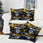 Personalized Parramatta Eels Pillow Cover Graffiti Grunge Abstract Urban Street Style Design