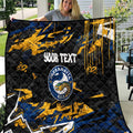 Personalized Parramatta Eels Quilt Graffiti Grunge Abstract Urban Street Style Design