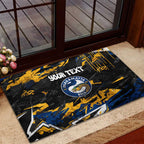 Personalized Parramatta Eels Rubber Doormat Graffiti Grunge Abstract Urban Street Style Design
