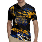 Personalized Parramatta Eels Rugby Jersey Graffiti Grunge Abstract Urban Street Style Design