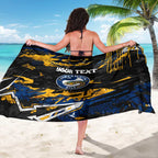 Personalized Parramatta Eels Sarong Graffiti Grunge Abstract Urban Street Style Design