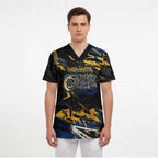 Personalized Parramatta Eels Scrub Top Graffiti Grunge Abstract Urban Street Style Design