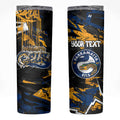 Personalized Parramatta Eels Skinny Tumbler Graffiti Grunge Abstract Urban Street Style Design