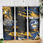 Personalized Parramatta Eels Skinny Tumbler Graffiti Grunge Abstract Urban Street Style Design
