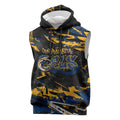 Personalized Parramatta Eels Sleeveless Hoodie Graffiti Grunge Abstract Urban Street Style Design