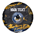 Personalized Parramatta Eels Spare Tire Cover Graffiti Grunge Abstract Urban Street Style Design