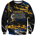 Personalized Parramatta Eels Sweatshirt Graffiti Grunge Abstract Urban Street Style Design