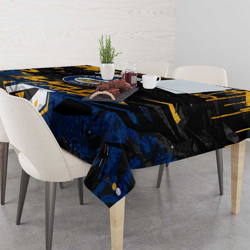 Personalized Parramatta Eels Tablecloth Graffiti Grunge Abstract Urban Street Style Design