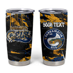 Personalized Parramatta Eels Tumbler Cup Graffiti Grunge Abstract Urban Street Style Design