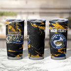 Personalized Parramatta Eels Tumbler Cup Graffiti Grunge Abstract Urban Street Style Design