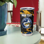 Personalized Parramatta Eels Tumbler Cup Graffiti Grunge Abstract Urban Street Style Design