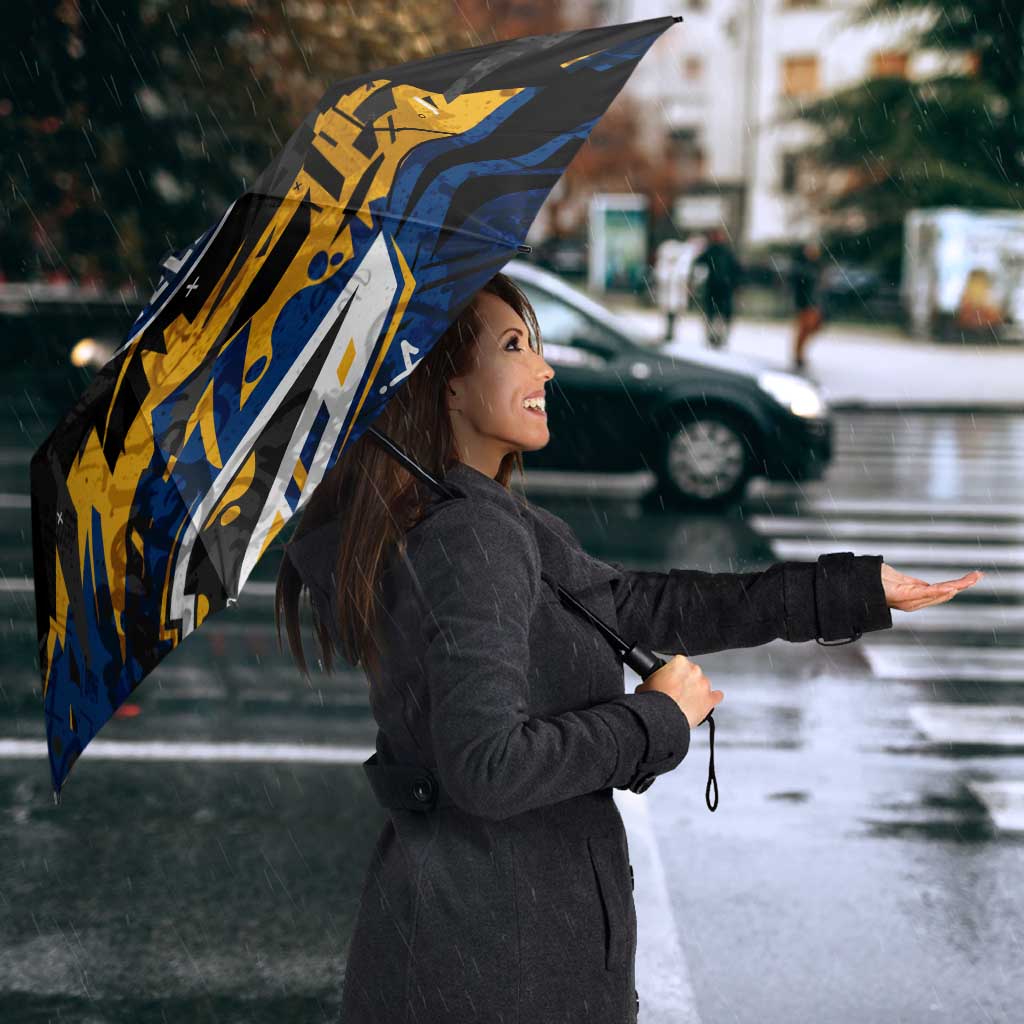 Personalized Parramatta Eels Umbrella Graffiti Grunge Abstract Urban Street Style Design