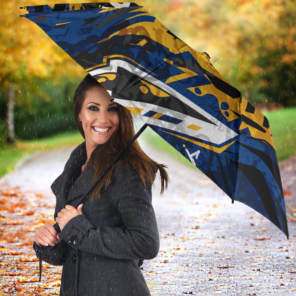 Personalized Parramatta Eels Umbrella Graffiti Grunge Abstract Urban Street Style Design