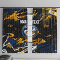 Personalized Parramatta Eels Window Curtain Graffiti Grunge Abstract Urban Street Style Design
