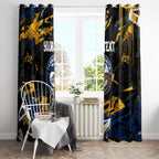 Personalized Parramatta Eels Window Curtain Graffiti Grunge Abstract Urban Street Style Design