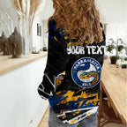 Personalized Parramatta Eels Women Casual Shirt Graffiti Grunge Abstract Urban Street Style Design