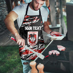 Personalized St. George Illawarra Dragons Apron Graffiti Grunge Abstract Urban Street Style Design