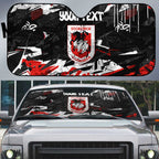 Personalized St. George Illawarra Dragons Auto Sun Shade Graffiti Grunge Abstract Urban Street Style Design