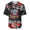 Personalized St. George Illawarra Dragons Baseball Jersey Graffiti Grunge Abstract Urban Street Style Design