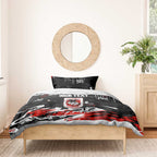 Personalized St. George Illawarra Dragons Bedding Set Graffiti Grunge Abstract Urban Street Style Design