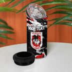 Personalized St. George Illawarra Dragons 4 in 1 Can Cooler Tumbler Graffiti Grunge Abstract Urban Street Style Design
