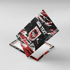 Personalized St. George Illawarra Dragons Canvas Wall Art Graffiti Grunge Abstract Urban Street Style Design