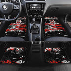 Personalized St. George Illawarra Dragons Car Mats Graffiti Grunge Abstract Urban Street Style Design