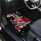 Personalized St. George Illawarra Dragons Car Mats Graffiti Grunge Abstract Urban Street Style Design