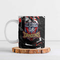 Personalized St. George Illawarra Dragons Ceramic Mug Graffiti Grunge Abstract Urban Street Style Design