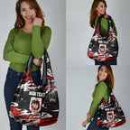 Personalized St. George Illawarra Dragons Grocery Bag Graffiti Grunge Abstract Urban Street Style Design