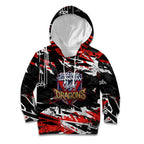 Personalized St. George Illawarra Dragons Kid Hoodie Graffiti Grunge Abstract Urban Street Style Design